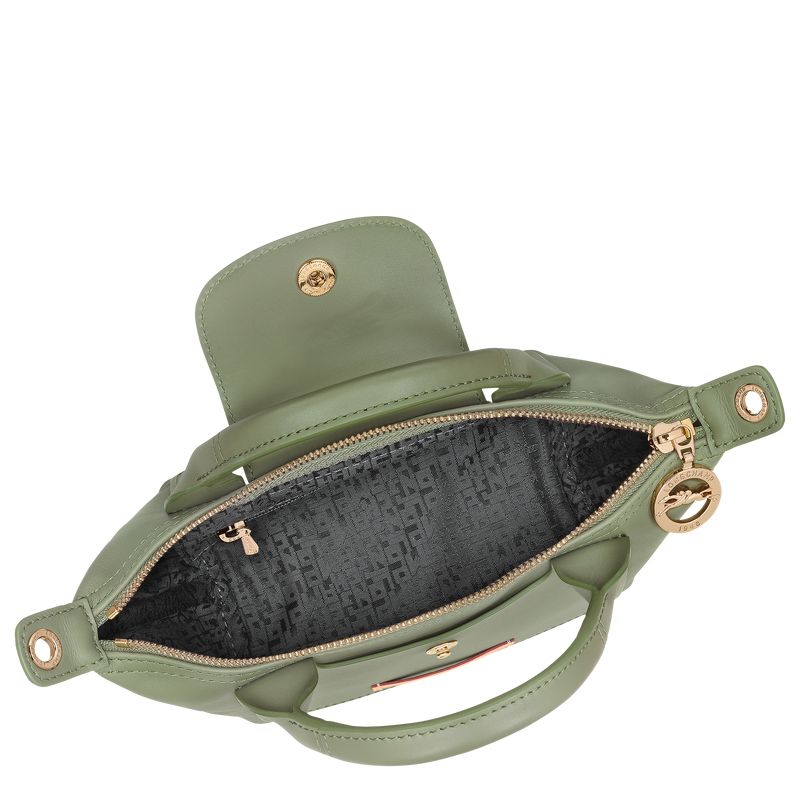 Green Longchamp Le Pliage Xtra Xs Men Handbag | Indonesia-650DGIQUF