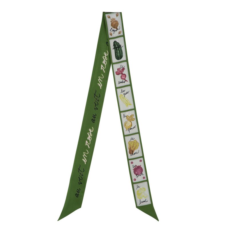 Green / Multicolor Longchamp Pink And Green Women Headband | Indonesia-102ISKEUJ