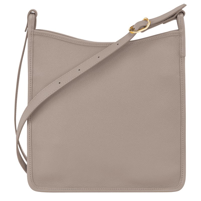 Grey Longchamp Le Foulonné M Women Crossbody Bag | Indonesia-409UFJZRB