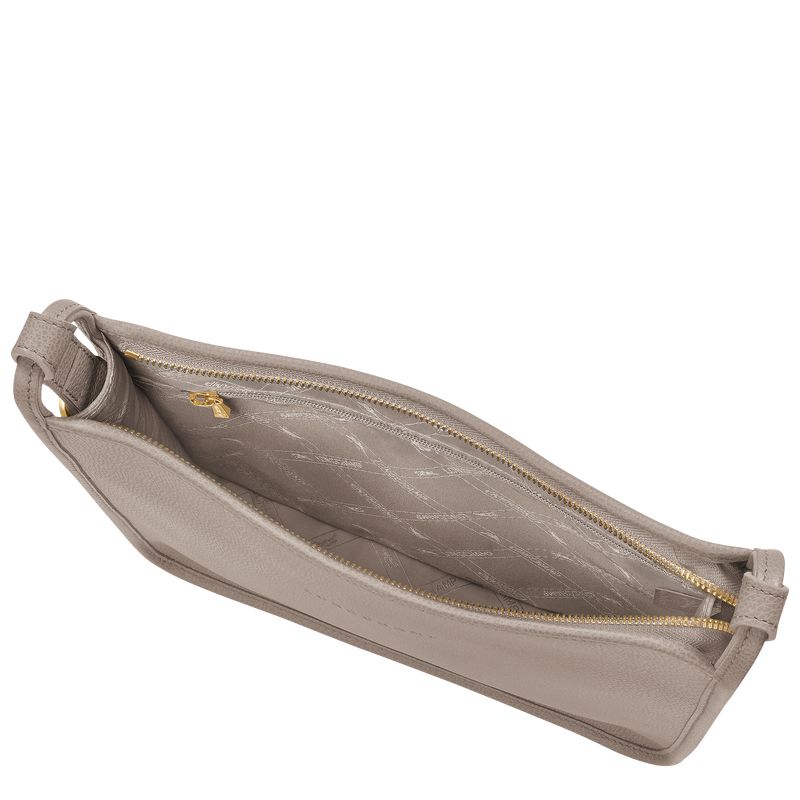 Grey Longchamp Le Foulonné M Women Crossbody Bag | Indonesia-409UFJZRB