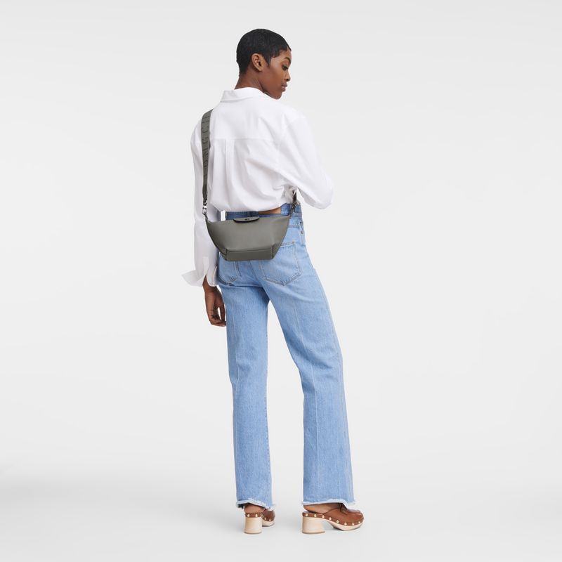 Grey Longchamp Le Pliage Xtra Xs Women Crossbody Bag | Indonesia-789APMXHZ