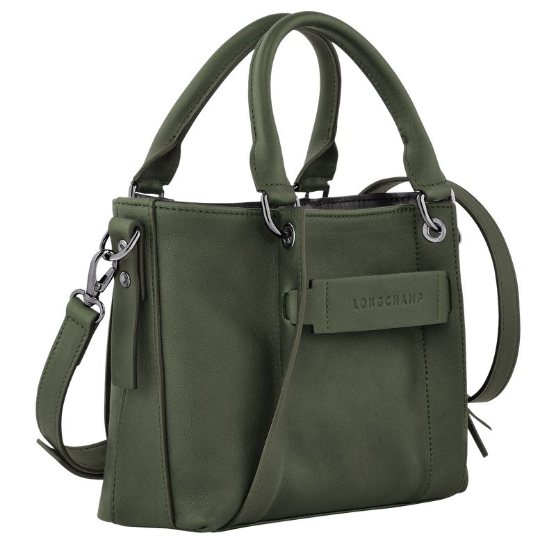 Khaki Longchamp 3D S Women Handbag | Indonesia-670SWBRHL