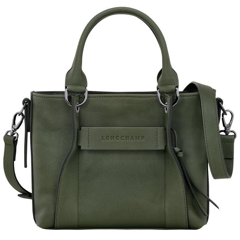 Khaki Longchamp 3D S Women Handbag | Indonesia-670SWBRHL