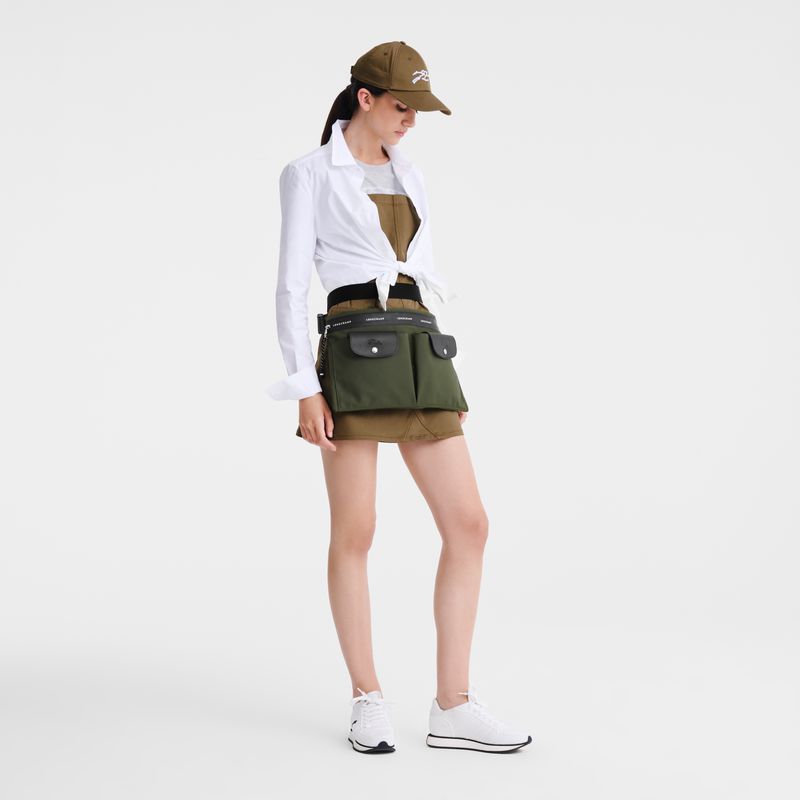 Khaki Longchamp Le Pliage Energy L Men Crossbody Bag | Indonesia-367SAJRCY