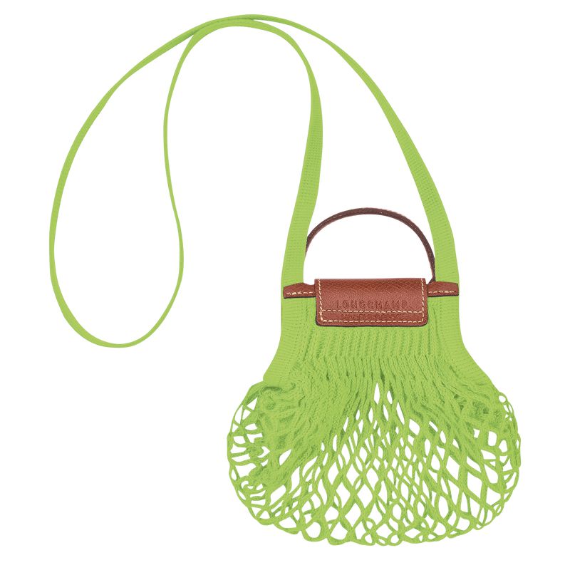 Light Green Longchamp Le Pliage Filet Xs Women Mesh Bag | Indonesia-495CNQDBA