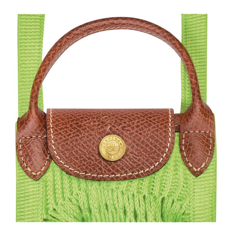 Light Green Longchamp Le Pliage Filet Xs Women Mesh Bag | Indonesia-495CNQDBA