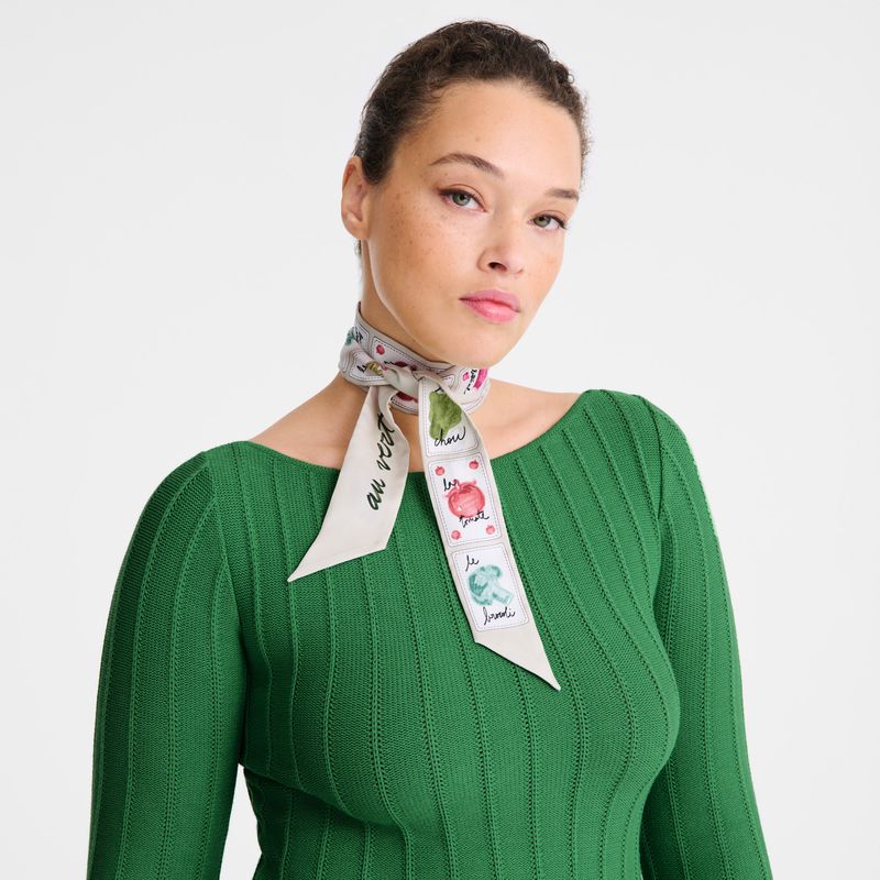 Multicolor Longchamp Pink And Green Women Headband | Indonesia-798JHMCLQ