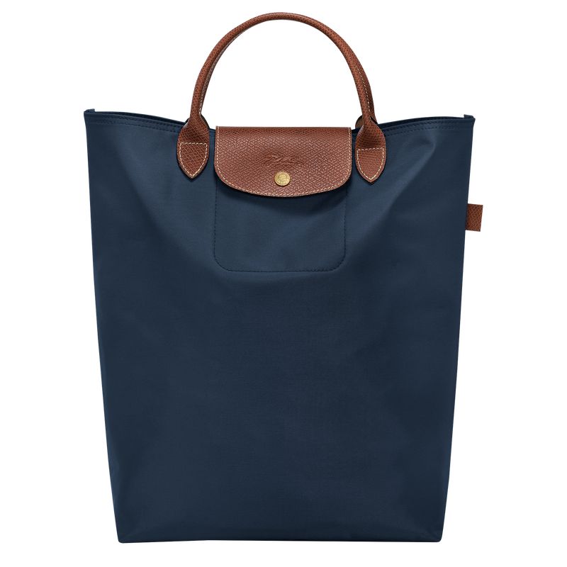 Navy Longchamp Le Pliage Original M Women Tote Bag | Indonesia-709GXRDFP