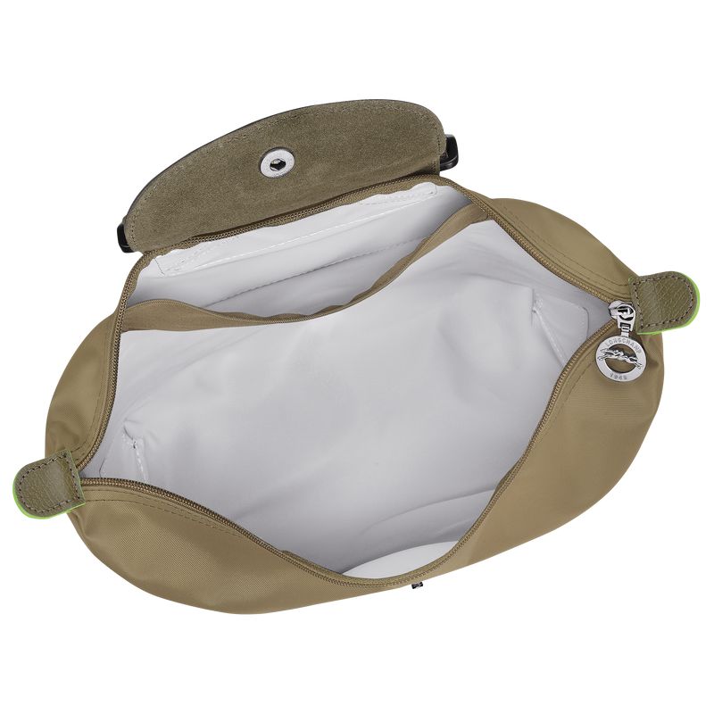 Olive Longchamp Le Pliage Green M Men Backpack | Indonesia-703RQNICT