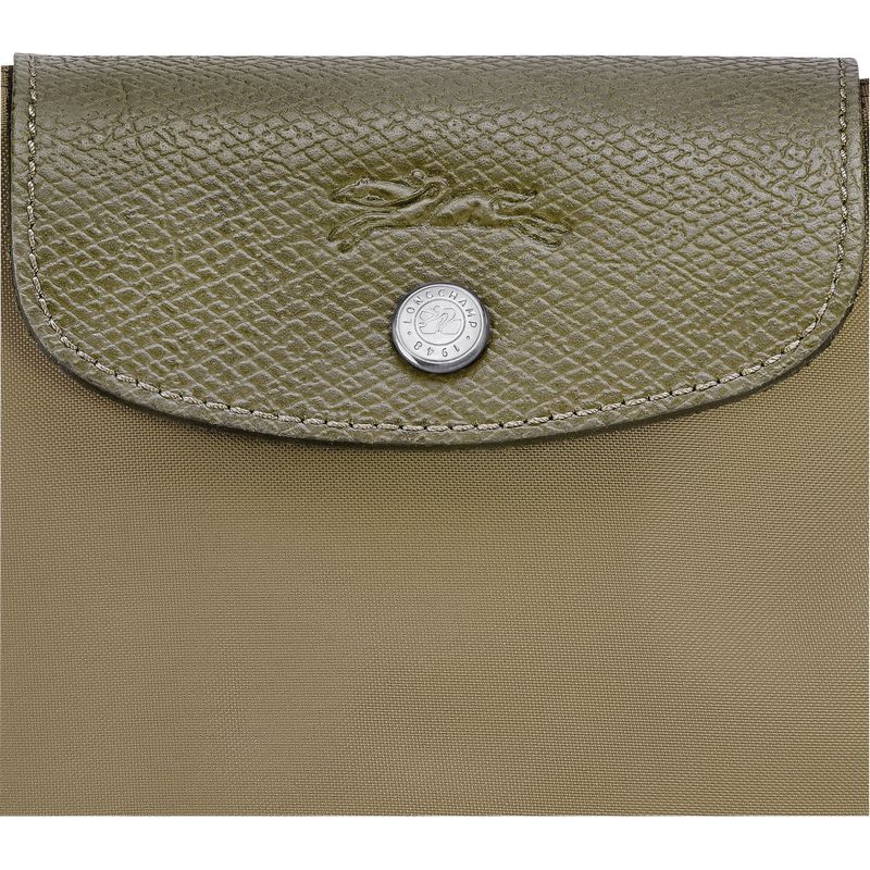 Olive Longchamp Le Pliage Green M Men Tote Bag | Indonesia-368REBWMS