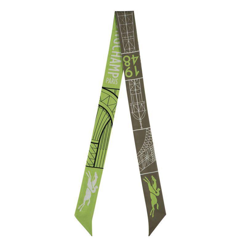 Olive / Multicolor Longchamp Eiffel Tower 1948 Women Headband | Indonesia-856DWJQPY
