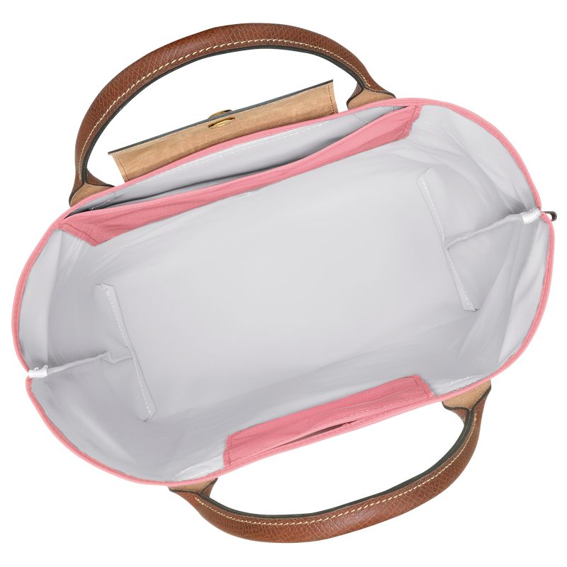 Pink Longchamp Le Pliage Original M Men Tote Bag | Indonesia-875NKCGME
