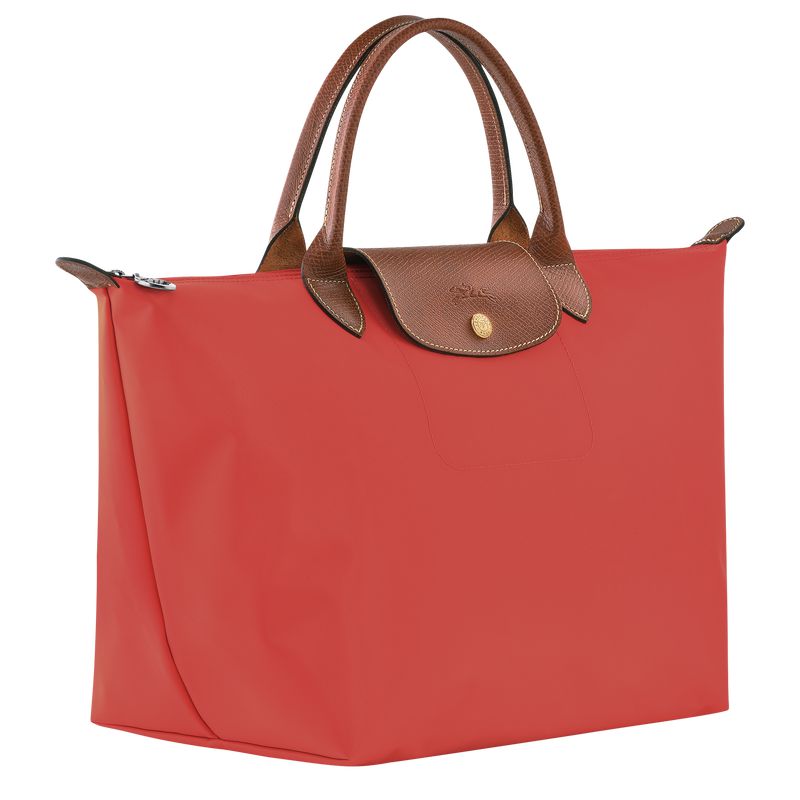 Pink Longchamp Le Pliage Original M Women Handbag | Indonesia-156SZDMPF