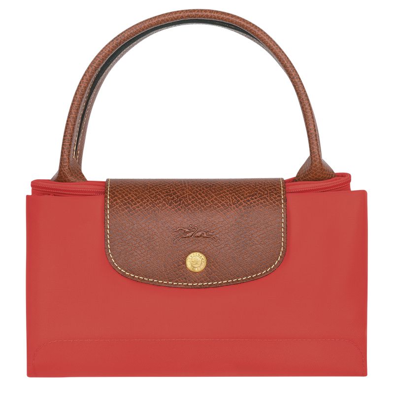Pink Longchamp Le Pliage Original M Women Handbag | Indonesia-156SZDMPF