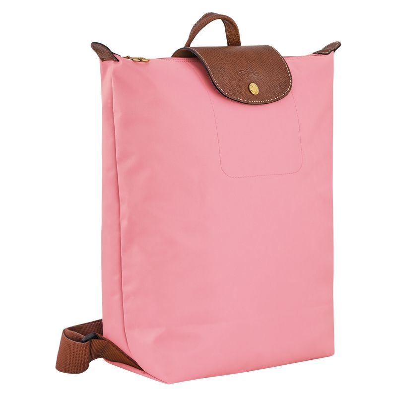 Pink Longchamp Le Pliage Original M Women Backpack | Indonesia-280VYDOXS