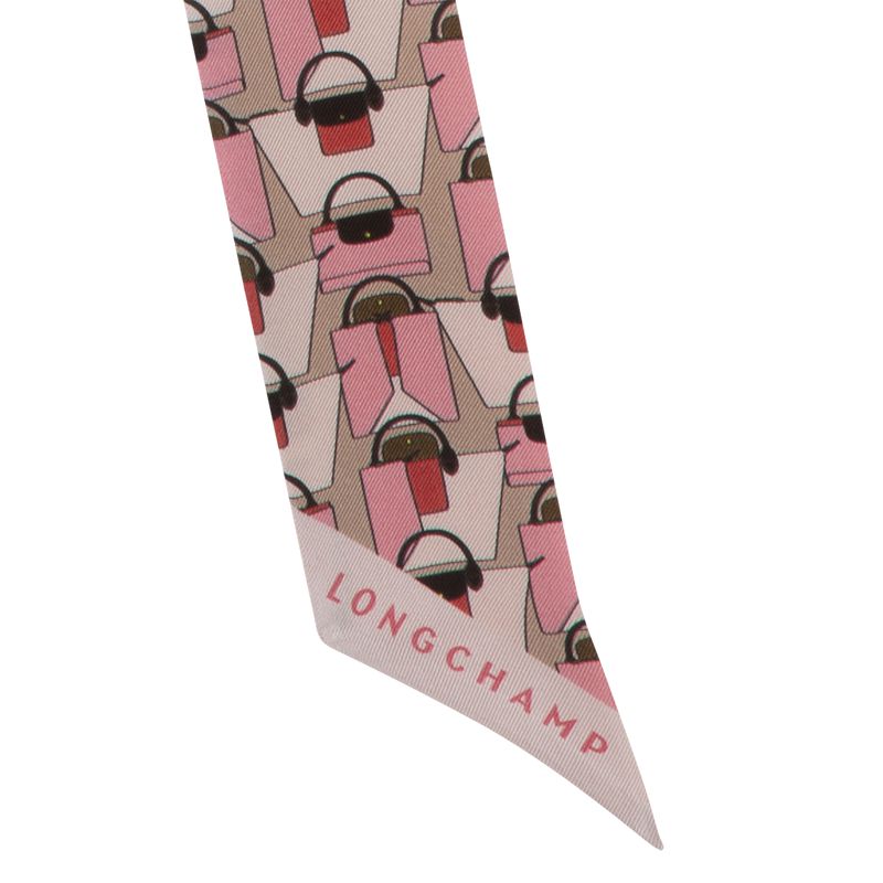 Pink / Multicolor Longchamp Origami Le Pliage Women Headband | Indonesia-952ZIFWRH