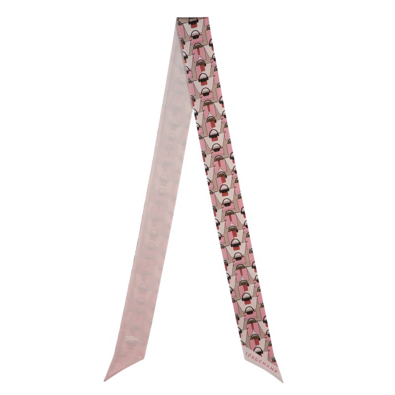 Pink / Multicolor Longchamp Origami Le Pliage Women Headband | Indonesia-952ZIFWRH