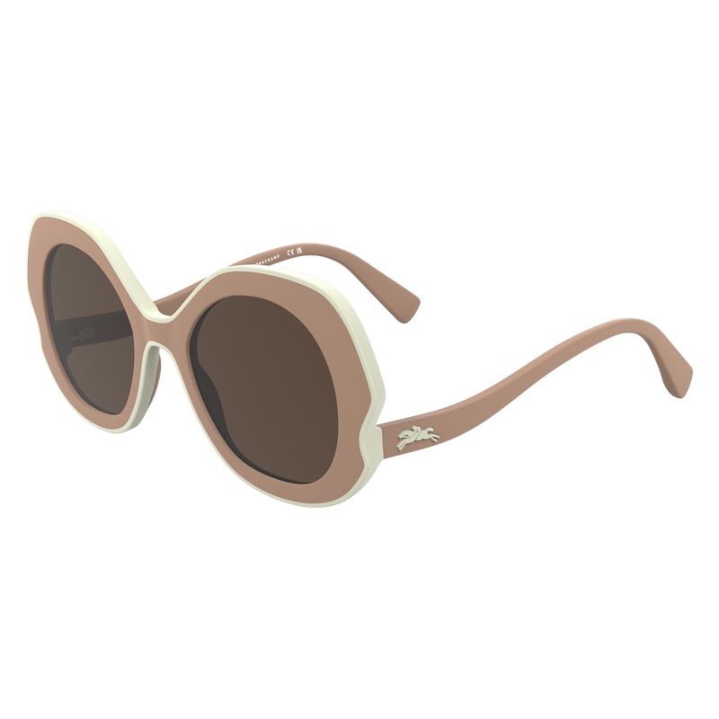 Pink / Multicolor Longchamp Plant Based Resin Women Sunglasses | Indonesia-982SFGWMX