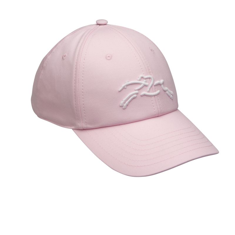 Pink / Multicolor Longchamp Solid Women Cap | Indonesia-510VABNZR